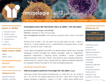 Tablet Screenshot of imunol-usti.cz